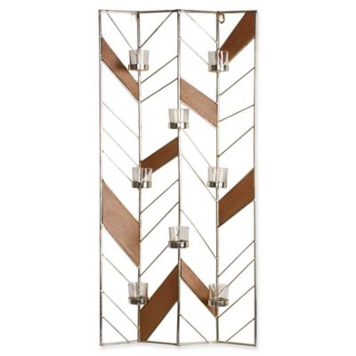 Kate and Laurel Elettra Wall Sconce in Gold - Bed Bath & Beyond